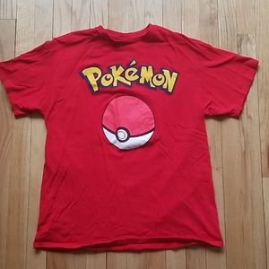 Large Pokemon Ball Tshirt